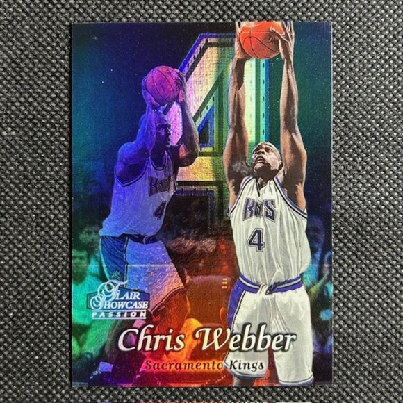 1998-99 Flair Showcase #67 Chris Webber Flair Showcase Row 2 - Picture 1 of 2